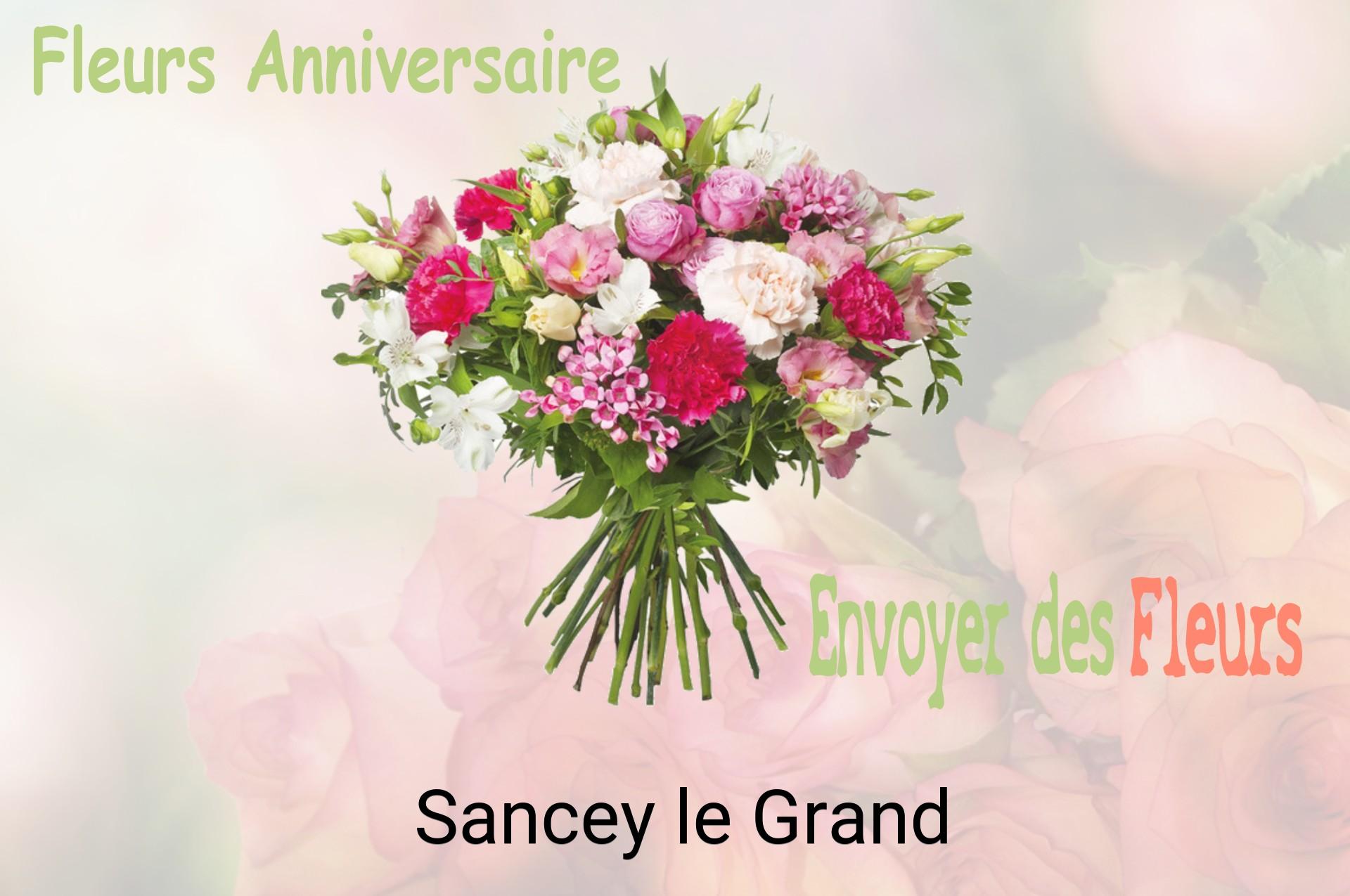 Bouquet de fleurs d’anniversaire livré à Sancey-le-Grand